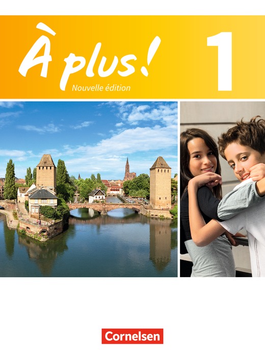 Das Cover zur Buchreihe À plus ! Nouvelle édition von Cornelsen zum Lernen der Vokabeln in der Sprache Französisch. Der Vokabeltrainer phase6 classic ist die beste App für bessere Noten.