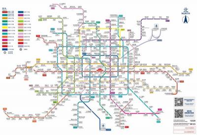 北京市地铁线路图_北京地铁运营时间（4K高清版大图，每年更新！）