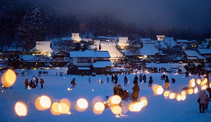 京都景点推荐美山雪灯廊照片