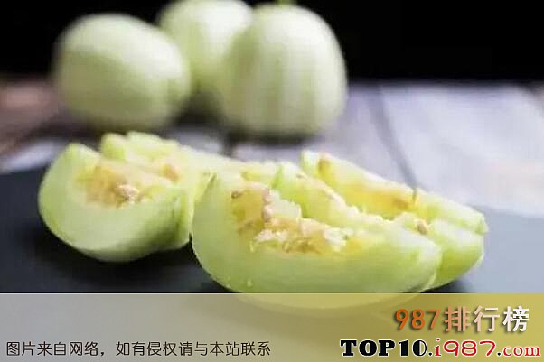 十大上海著名特产之亭林雪瓜